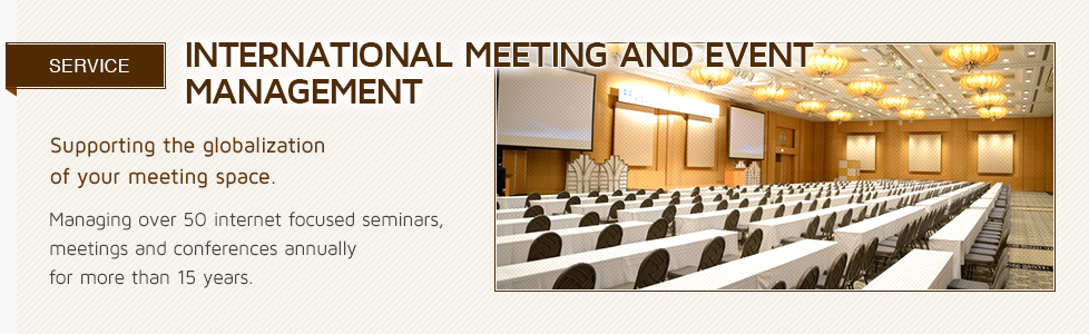 INTERNATIONAL MEETING AND EVENT MANAGEMENT