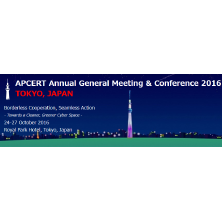 APCERT Annual General Meeting & Conference 2016